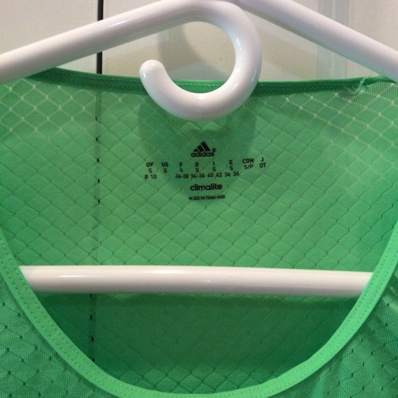 Adidas Green Women’s Running Shirt - Picture 2 of 4